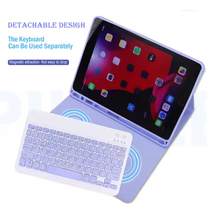 Tùy chỉnh chống sốc BT Bàn phím không dây <span class=keywords><strong>Tablet</strong></span> Bìa trường hợp với chủ bút chì cho ipad không khí 11 inch 2025 M3 Touch Pad - Product Image 3