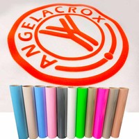 Film de transfert thermique en vinyle PU 3D gonflé de haute qualité, personnalisé en gros, pour T-shirts, sacs, casquettes et tissus
