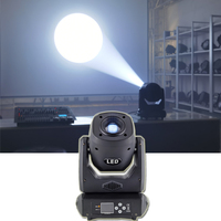 Luz Móvil LED de 120W con Gobos Giratorios, Prisma, Control DMX para Iluminación Profesional de Escenarios y DJ