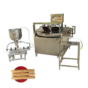 Best quality ice cream cone roll making machine for producing egg rolls