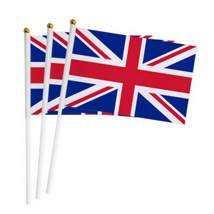 Drapeaux de célébration sportifs d'extérieur en polyester 14*21cm avec logo personnalisé, mini drapeaux de Bolivie à agiter à la main, impression numérique, personnalisables - Product Image 3