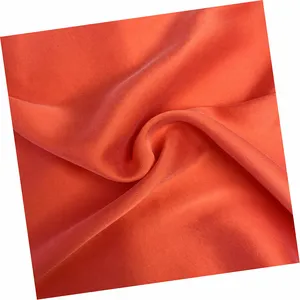 Satén de seda de morera de Color claro lavado con arena de 6A 19mm con tela de LICRA para ropa pantalones Pjs Kimono japonés