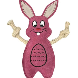 ของเล่นรูปสัตว์ทำด้วยมือที่มีขาเชือกน่ารักทนทานและเหมาะสำหรับเวลาเล่นที่สนุกสำหรับสัตว์เลี้ยงเคี้ยว - Product Image 1