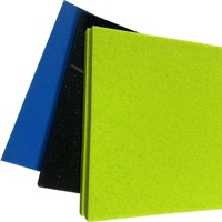 Coussinets en mousse haute résilience absorbant les chocs, haute densité, épaisseur 5-10 cm, personnalisables, pour les terrains de sport en plein air, les stades, les pistes, les hôtels