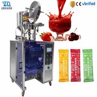 Machine automatique de remplissage, d'emballage et de scellage de sachets de boissons en plastique et en papier, pour jus, lait, eau, de qualité alimentaire