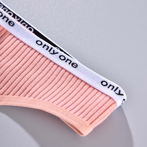 Tangas de Algodón de Cintura Baja para <span class=keywords><strong>Mujer</strong></span>, Lencería Sexy, <span class=keywords><strong>Ropa</strong></span> <span class=keywords><strong>Interior</strong></span> Femenina con Tanga - Product Image 6