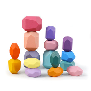 ของเล่นไม้หลากสีสันสำหรับเด็ก สไตล์นอร์ดิกเพื่อการศึกษา 13-24 เดือน - Product Image 5