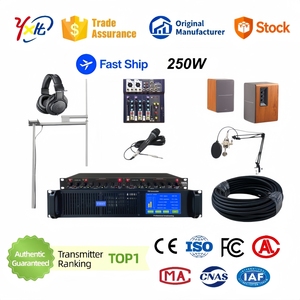 YXHT-2, 250KW Solution <span class=keywords><strong>radio</strong></span> complète professionnelle, émetteur <span class=keywords><strong>FM</strong></span>, sortie haute fidélité pour <span class=keywords><strong>radio</strong></span> et <span class=keywords><strong>studio</strong></span> de musique - Product Image 1