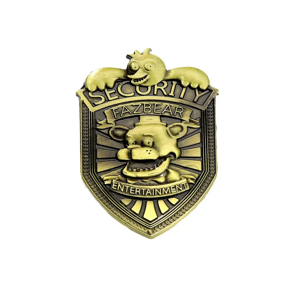 Fnaf Security Guard Badge Freddy Fazbear 'S Night Guard In Fnaf Kostuum Geschenken Voor Kinderen Mannen Vrouwen En Fans