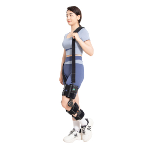 Chuyên nghiệp thuốc nén đầu gối Immobilizer Brace XXXL gãy xương hỗ trợ cố định có thể điều chỉnh đầu gối bản lề Brace - Product Image 2