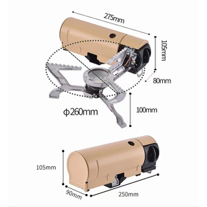 Venta al por mayor barbacoa al aire libre y cocina interior portátil Mini estufa <span class=keywords><strong>de</strong></span> gas <span class=keywords><strong>butano</strong></span> Camping estufa plegable quemador <span class=keywords><strong>de</strong></span> gas <span class=keywords><strong>con</strong></span> <span class=keywords><strong>horno</strong></span> - Product Image 4