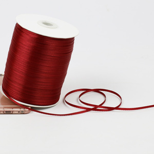 Оптовая продажа на заказ красочные атласные подарочные ленты 3 мм 870Y для изготовления смарт-бюстгальтер ленты с бантом - Product Image 5