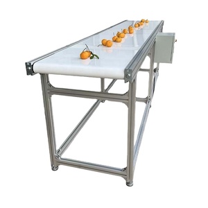 Nastro Trasportatore Industriale in PVC Bianco di Grado Alimentare, Dimensioni Personalizzate per Linee di Assemblaggio Frutta - Product Image 3