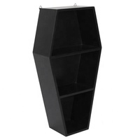 Étagère murale en bois faite à la main, meuble gothique, décoration intérieure
