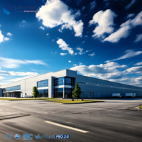 Almacén de Estructura de Acero Modular Prefabricado de Construcción Rápida, Almacenamiento Industrial de Acero de Alta Resistencia, Antioxidante, Tamaño Personalizado