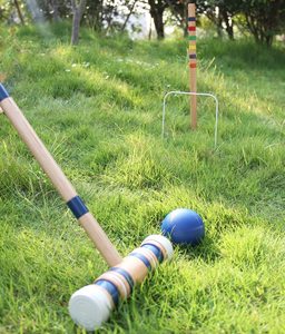 Ensemble <span class=keywords><strong>de</strong></span> <span class=keywords><strong>croquet</strong></span> en bois le plus vendu Jeux <span class=keywords><strong>de</strong></span> plein air/ pelouse Jeux <span class=keywords><strong>de</strong></span> Noël Vente directe d'usine Prix - Product Image 5