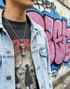 Collar con Colgante de Cobre Copa Hércules 2026, Moderno y Único, con Baño de Oro de 18k, Regalo Conmemorativo para Fanáticos del Fútbol - Product Image 2