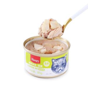 Wanpy ขนมแมวกระป๋อง6รสชาติ (ชนิดซุป/เนื้อวุ้น) 85กรัม/สามารถเลี้ยงมูสกระป๋อง - Product Image 4