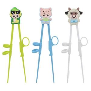 <span class=keywords><strong>Palillos</strong></span> Reutilizables de Plástico con Diseño Creativo de Dibujos Animados de los Doce Animales del Zodiaco, Diseño Propio, Gran Venta en Comercio Electrónico - Product Image 2