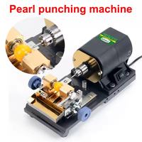 Machines à percer les perles, équipement de meulage et de perçage haute puissance pour outils de bijouterie en coquillages, coraux, ambres et pierres