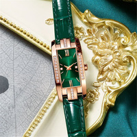 Jam Tangan Wanita Mewah Berlian Laris 2026, Mesin Quartz, Casing Alloy, Jam Tangan Fashion