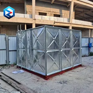 Hot Sale 1.22x1.22m 50000L HDG Steel Water Tank Combined Panel Water Storage Panel Assembled Easily