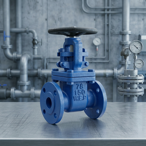 Vanne de régulation à flange en acier inoxydable, manuelle, haute température, pour coupure d'eau, régulation de débit industrielle - Product Image 3