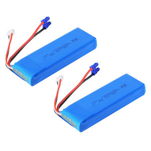 2S1P <span class=keywords><strong>903475</strong></span> 7534100 리튬 이온 리포 배터리 팩 7.4V 2700mAh 20C 드론 RC 모델 배터리 20Wh 소비자용 리튬 이온 전원 배터리 - Product Image 4