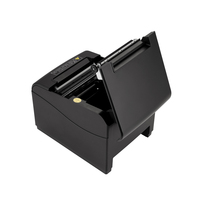 Impresora POS 80mm USB Lan Impresora térmica de recibos Impresora de cocina de restaurante con cortador automático Soporte Cajón de efectivo