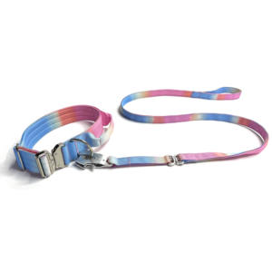 Nuovo Design guinzaglio per cani sfumato Clip girevole Anti-avvolgimento Clip rana Comfort piombo in Neoprene - Product Image 5