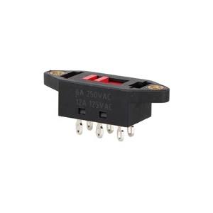 SS-22N03 Mini <span class=keywords><strong>dpdt</strong></span> trượt thiết bị chuyển mạch momentary chuyển đổi ánh sáng trên bán - Product Image 1