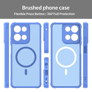 เคสกันกระแทกแม่เหล็กชาร์จไร้สายสำหรับ <span class=keywords><strong>Moto</strong></span> <span class=keywords><strong>G</strong></span> <span class=keywords><strong>Play</strong></span> 2026เคลือบป้องกันลายนิ้วมือโทรศัพท์มือถือ - Product Image 2