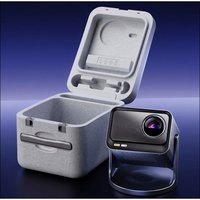   Projecteur laser DLP 4K C3 Pro, projecteur de cinéma maison tricolore, compatible 3D, projecteur intelligent Android portable