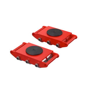 Transport en entrepôt robuste de 5 tonnes, 6 tonnes et 8 tonnes Plate-forme manuelle Réservoir direct Cargo Chariots poussés à la main et patins à glace - Product Image 4