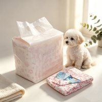 Couches jetables pour chiens à faible MOQ, 100 pièces, pour l'apprentissage de la propreté des chiots, pour commande d'essai, vente en gros