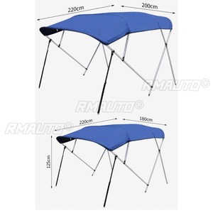 Pour Bateaux Rapides Universels et Bateaux en Caoutchouc : Accessoires Extérieurs, Abri Solaire, Auvent de Voilier, Housse Anti-UV, Bâche de Kayak, Kit de Carrosserie - Product Image 5