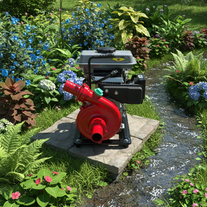 Pompe à eau en fonte 3HP WP15 à essence, entrée 40mm, <span class=keywords><strong>d</strong></span>ébit 15m³/h, hauteur de refoulement 18m, pour usage agricole intensif Philippines Vietnam - Product Image 1