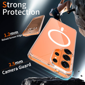 Coque de téléphone tout-en-un compatible avec S26Ultra/S26, coque magnétique S26FE, coque transparente simple haute définition - Product Image 4