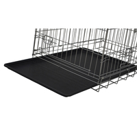 Niche pliable pour chien, maison complète en fer et métal, accessoire bon marché, 2020