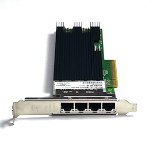 X710T4BLK 10 Гбит/с Ethernet конвергентные сетевые адаптеры PCIe RJ45 Интерфейс Внутренний проводной Ethernet карты x710-T4 для сервера - Product Image 2