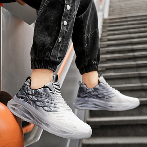 Zapatos Deportivos para Hombre, Ultraligeros, de Malla, para Caminar, para Todas las Temporadas, Casuales, Antideslizantes, con Cierre de Cordones, Suela Suave - Product Image 5