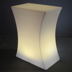 Meja Led taman luar ruangan, Set meja dan kursi Bar koktail Modern - Product Image 3