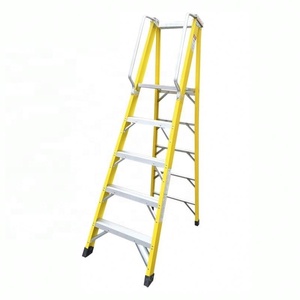 Four Step Portable Strong Household Fiberglass Platform <strong>Ladder</strong> <strong>Decorative</strong> Step <strong>Ladders</strong> - Product Image 2