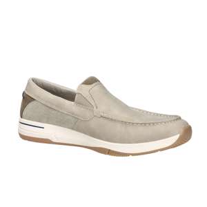 Lumberjack Slip On Loafers Beige 44 3 Cm Heel Comfortable Casual Wear - Product Image 2