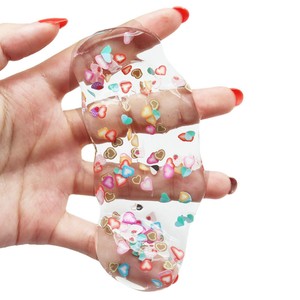 Nouveaux produits tendances drôles fous clair fruits gelée mastic Slime jouet boue de cristal transparente - Product Image 1