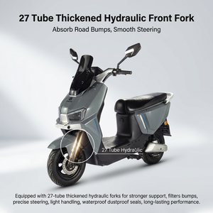 <span class=keywords><strong>Scooter</strong></span> électrique PACIFIC OEM/ODM 650W/1000W/1500W avec moteur sans balais, longue autonomie, frein à disque étanche, suspension intégrale, haute vitesse - Product Image 5