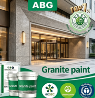 Peinture pour pierre lavée à la résine résistante au sel avec propriété anti-efflorescence, revêtement de sol en pierre perméable pour cour de bord de mer