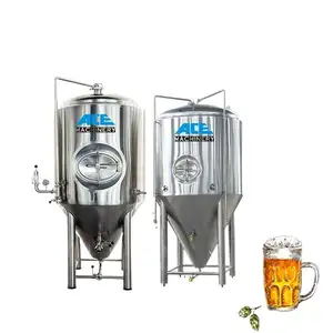 Réservoir de fermentation Ace 1000L-10000L, équipement de fermenteur conique, système de brasserie de bière de 1000 litres