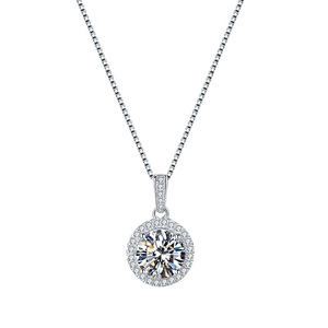 Joyería de alta gama para comercio exterior, moda europea y americana, diamante de imitación de 1 quilate, ocho corazones y ocho flechas - Product Image 1