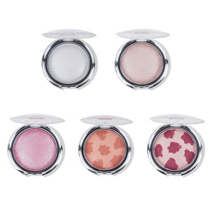 5 Couleurs Fard à joues végétalien sans cruauté animale, Maquillage visage scintillant personnalisé, Maquillage marque privée, Enlumineur crème texture purée de pommes de terre - Product Image 1